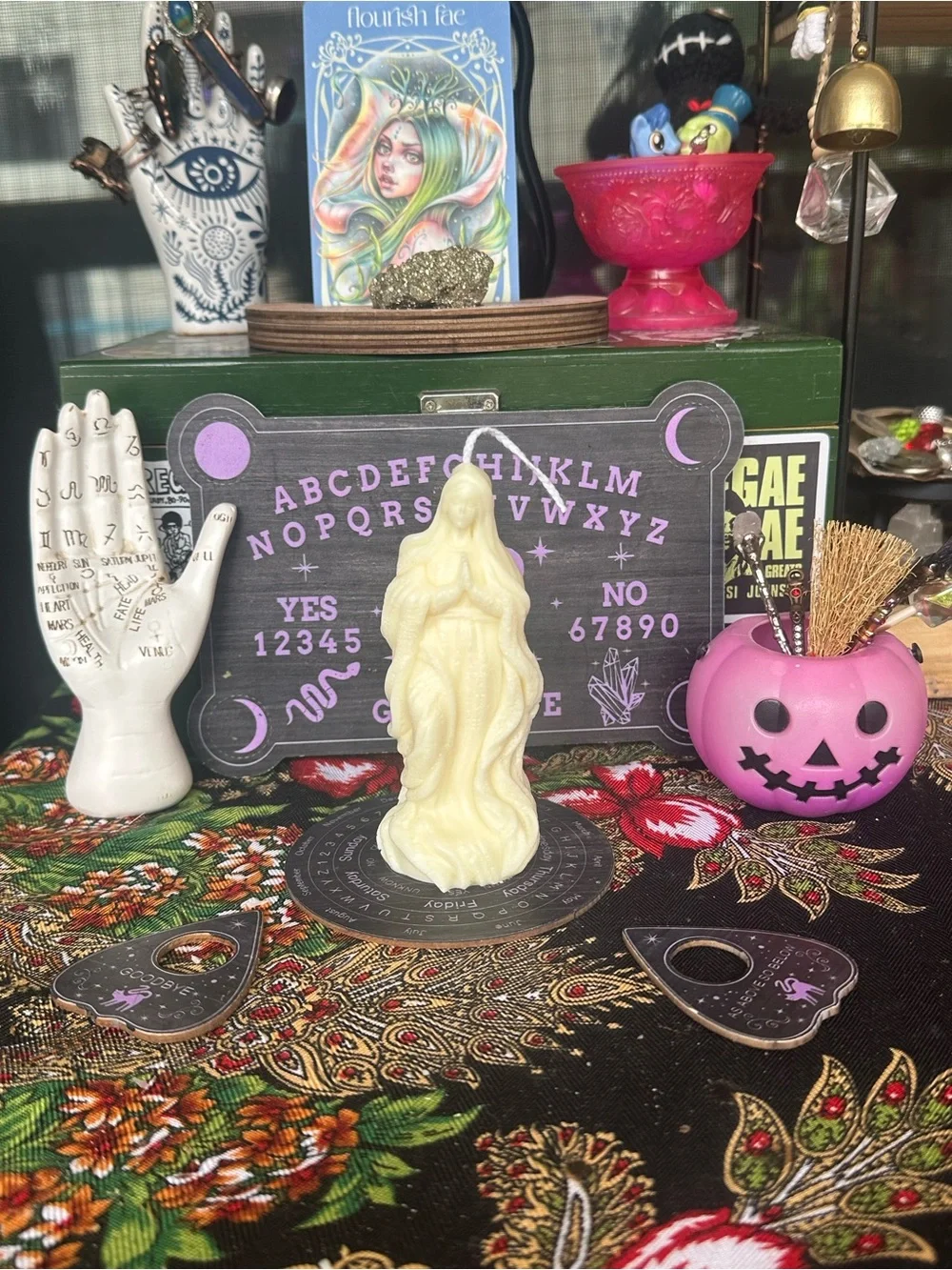 Sacred Mother Virgin Mary Prayer Candle